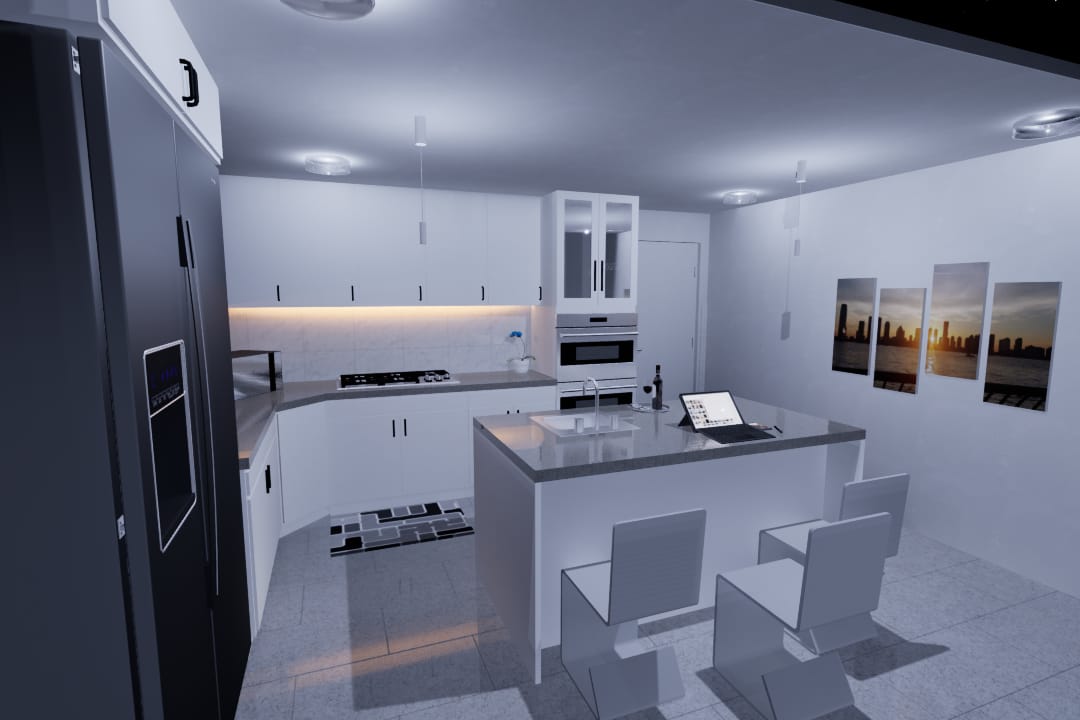 Kitchen and bathroom extension